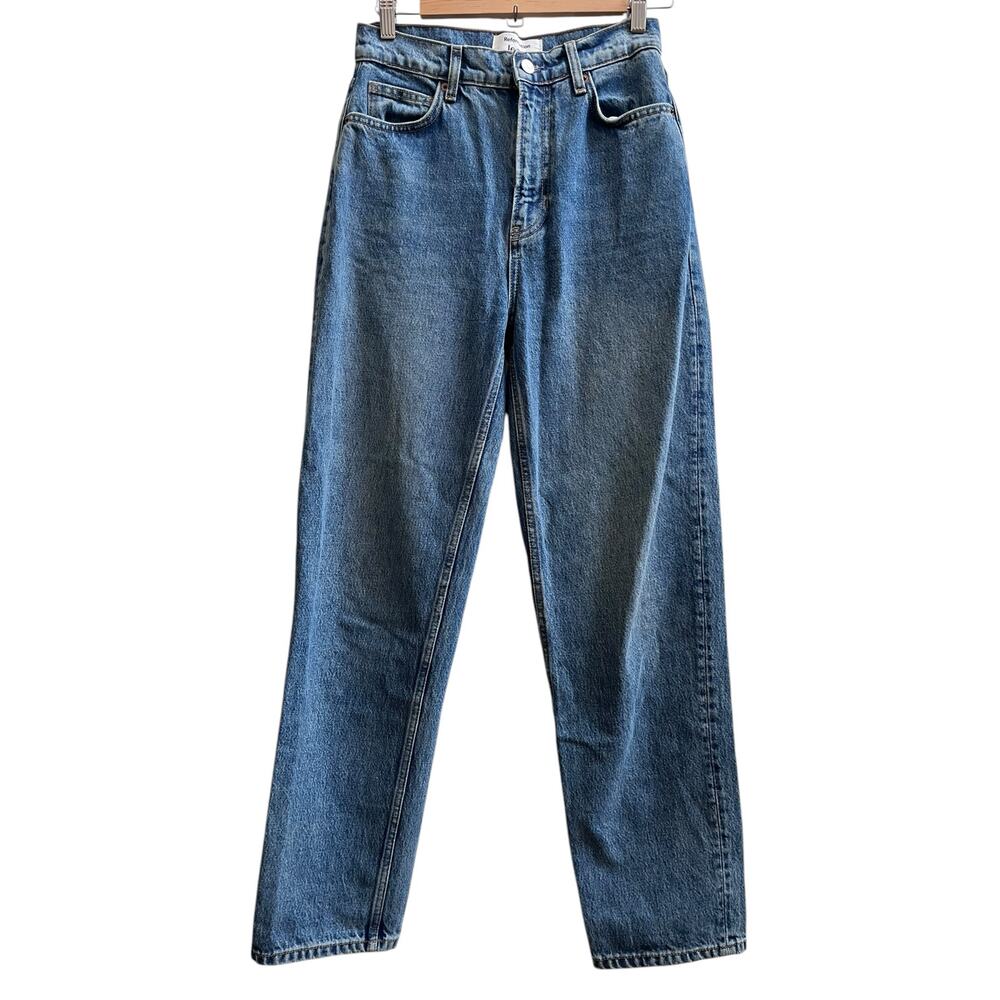 Reformation Karli High Rise Relaxed Tapered Jeans Size 26x29 - Picture 2 of 9
